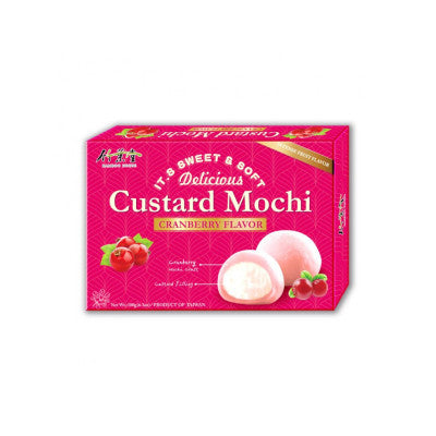 Mochi Custard Sabor Arándano Rojo