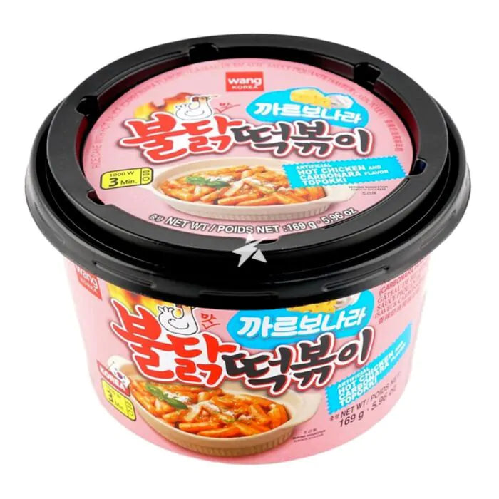 🔥 Topokki Sabor Pollo Picante y Carbonara