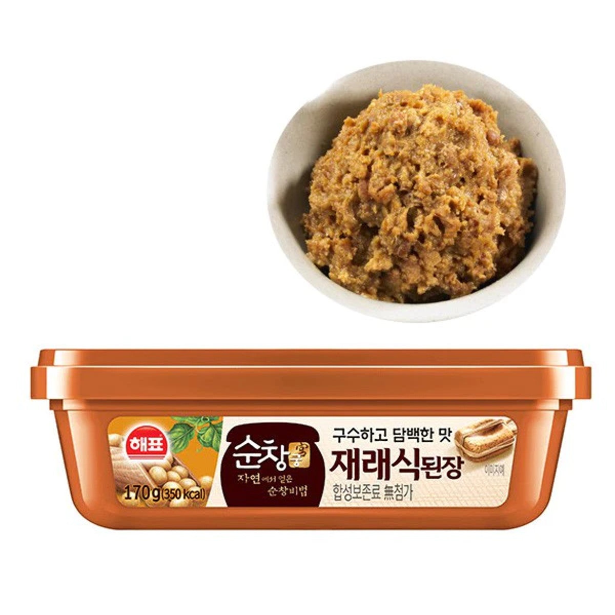 Pasta de Soja Coreana Sunchang Doenjang Sajo 170 g