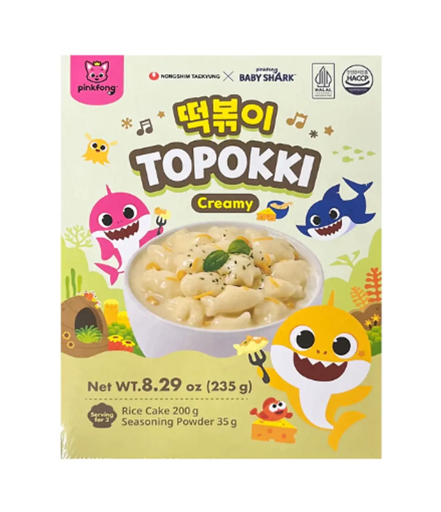 🦈 Pinkfong Baby Shark Teokbokki Creamy 235g
