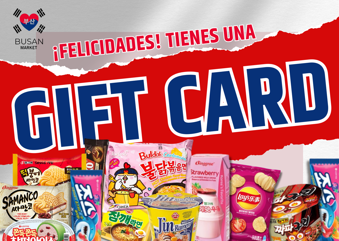 GIFT CARD BUSAN MARKET CHILLAN