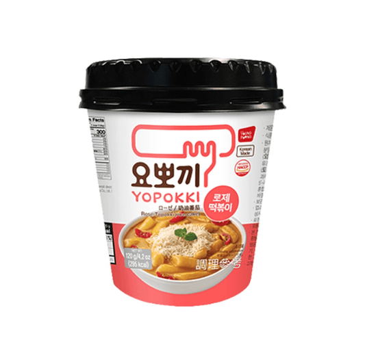 Yoppoki Rosé 140 g | Toppokki con Salsa Cremosa