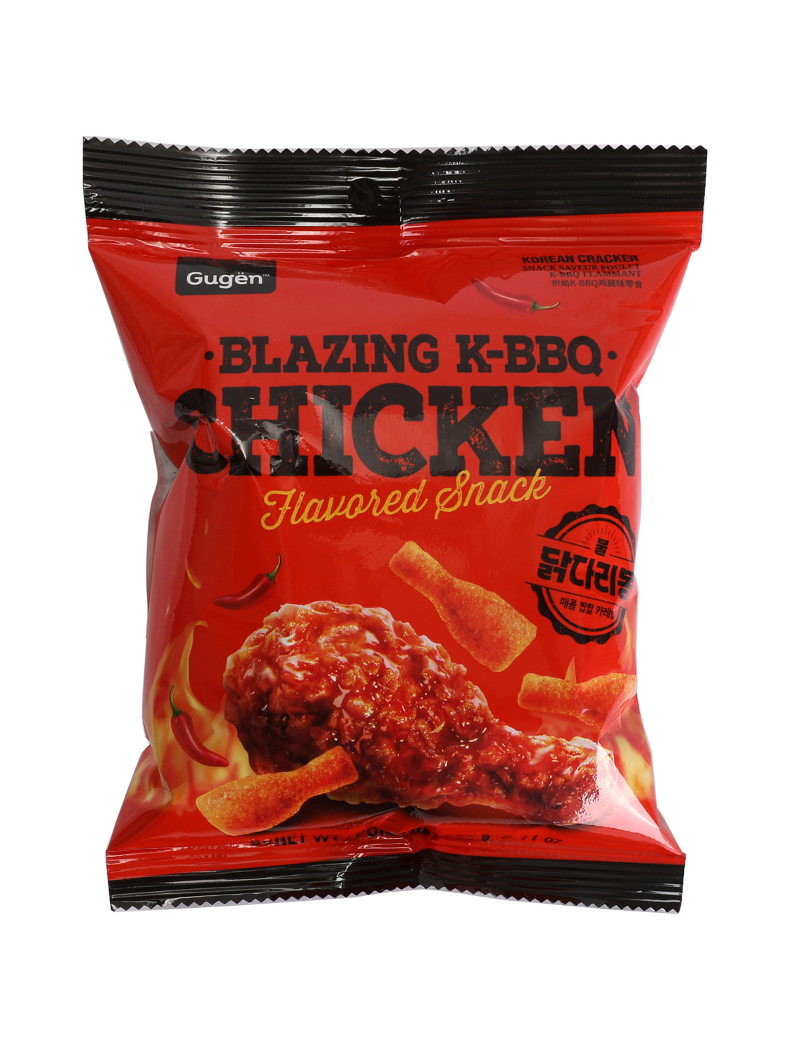 Gugen Blazing K-bbq Chicken Snack 60g